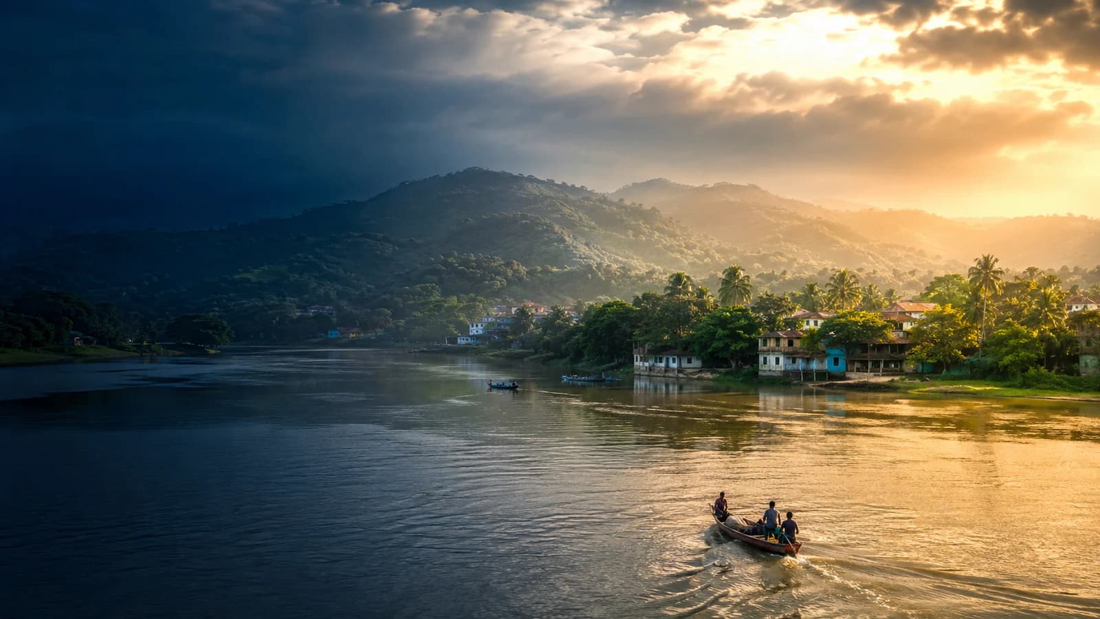 Cinematic TGPI country visual of Bangladesh, highlighting its landscape, culture and contemporary identity.