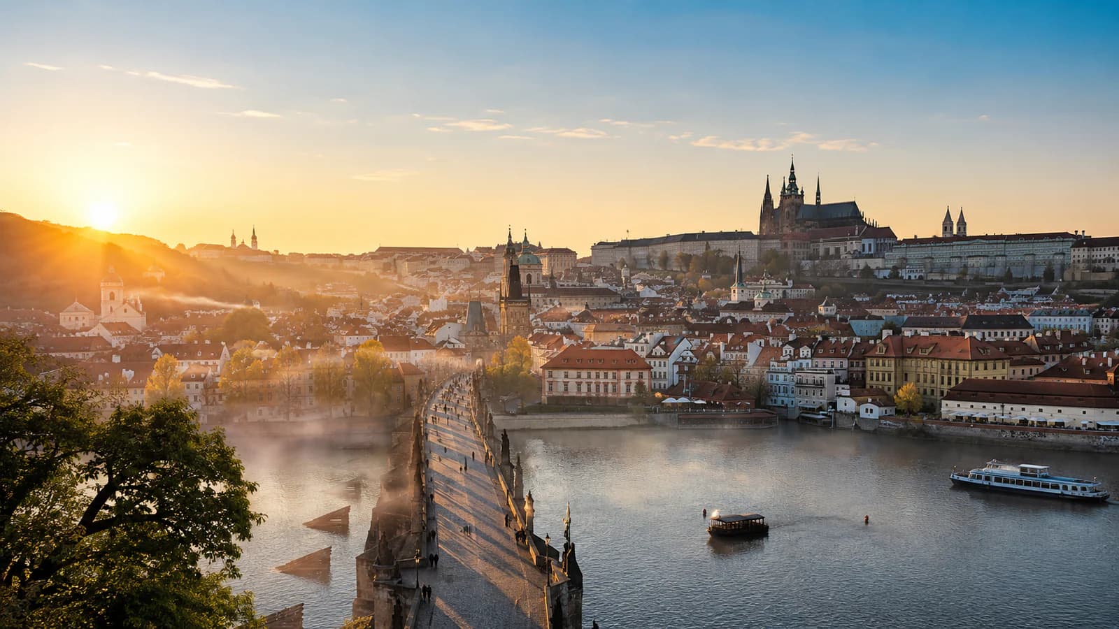 Cinematic TGPI country visual of Czechia, highlighting its landscape, culture and contemporary identity.