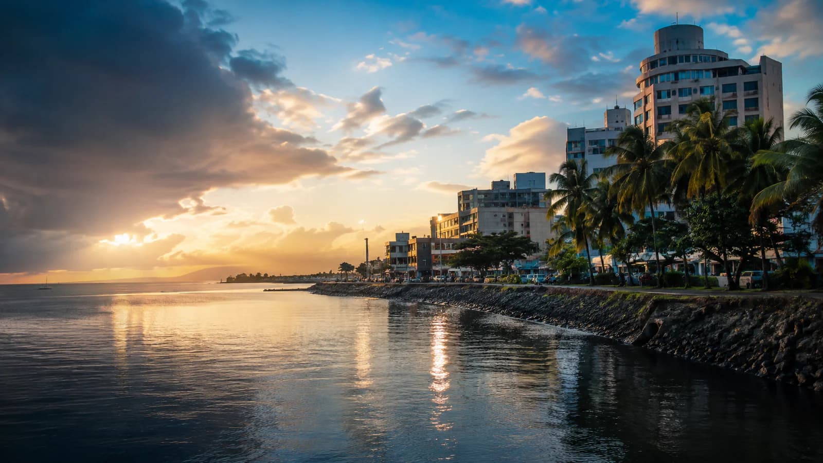 Cinematic TGPI country visual of Fiji, highlighting its landscape, culture and contemporary identity.