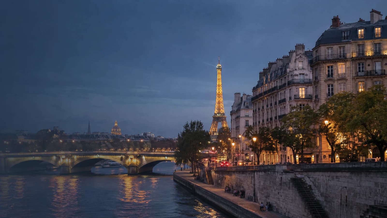Cinematic TGPI country visual of France, highlighting its landscape, culture and contemporary identity.