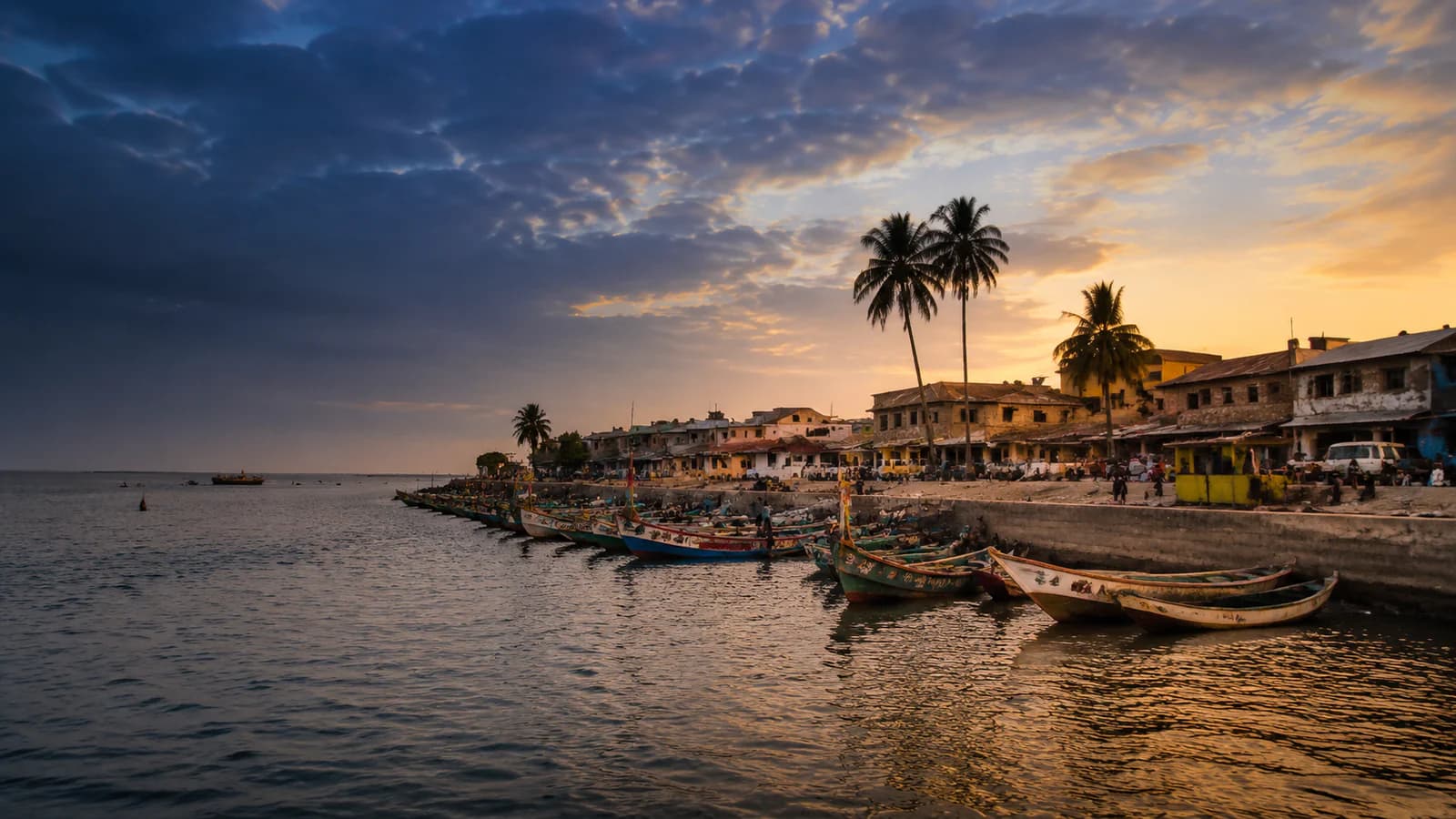 Cinematic TGPI country visual of Gambia, highlighting its landscape, culture and contemporary identity.