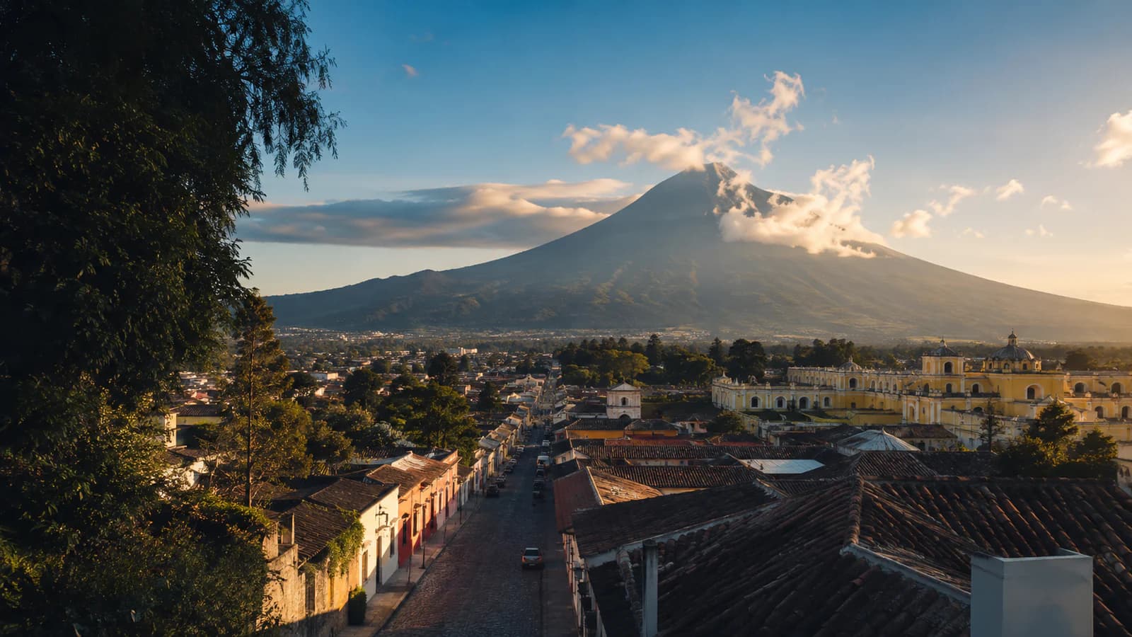 Cinematic TGPI country visual of Guatemala, highlighting its landscape, culture and contemporary identity.