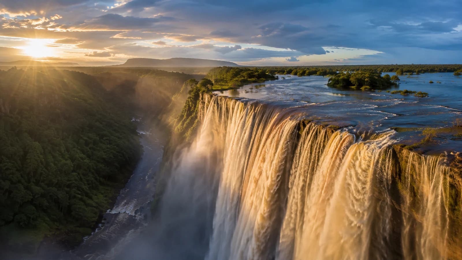 Cinematic TGPI country visual of Guyana, highlighting its landscape, culture and contemporary identity.