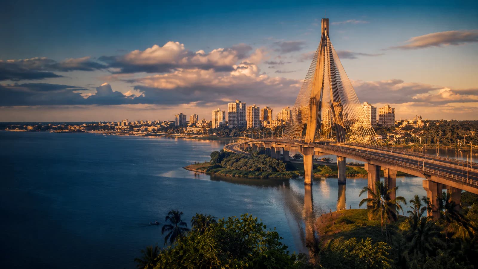 Cinematic TGPI country visual of Ivory Coast, highlighting its landscape, culture and contemporary identity.