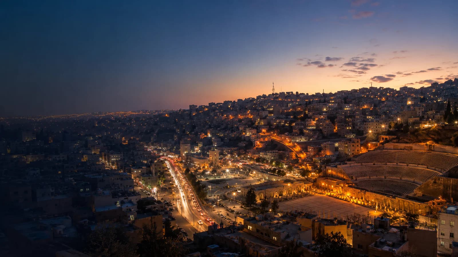 Cinematic TGPI country visual of Jordan, highlighting its landscape, culture and contemporary identity.