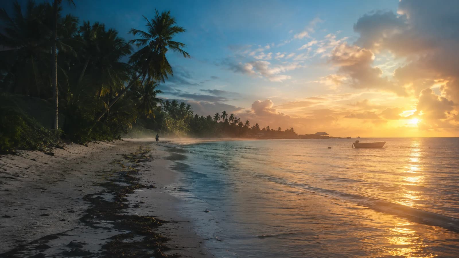 Cinematic TGPI country visual of Kiribati, highlighting its landscape, culture and contemporary identity.