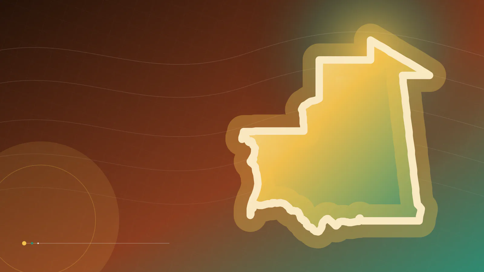 Cinematic TGPI country visual of Mauritania, highlighting its landscape, culture and contemporary identity.