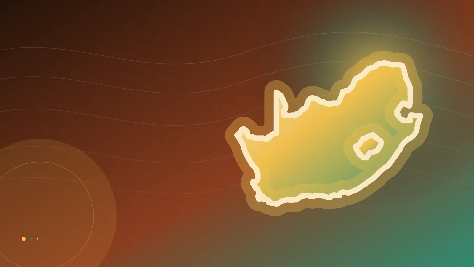Cinematic TGPI country visual of South Africa, highlighting its landscape, culture and contemporary identity.